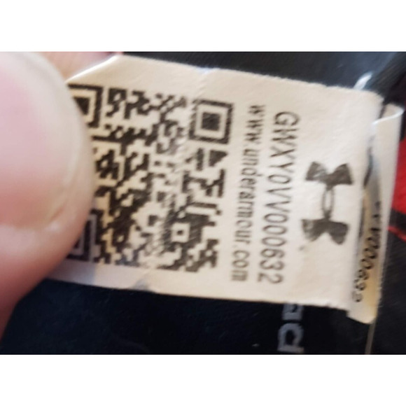 Under Armour Classic Fit Red With Black Logo Youth Small/Medium Hat Cap - Picture 10 of 12